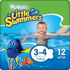 Трусики-подгузники для плавания Huggies Little Swimmers 3-4 (7-15 кг) шт.