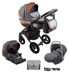 Коляска 3 в 1 Adamex Barletta New