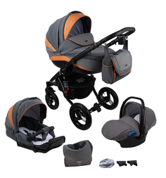 Коляска 3 в 1 Adamex Barletta New