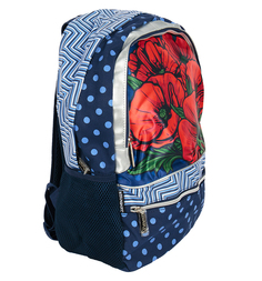 Рюкзак Seventeen цвет: синий-красный