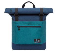 Рюкзак Grizzly цвет: синий-бирюзовый 29х42х11 см