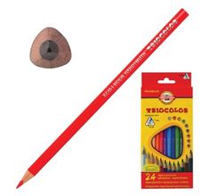 Карандаши цветные Koh-I-Noor трехгранные 24 цв.
