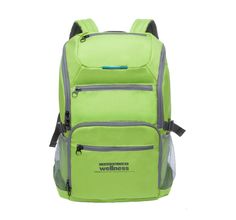 Рюкзак Grizzly цвет: салатовый 33х45х18 см