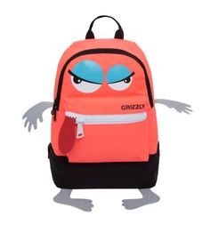Детский рюкзак Grizzly оранжевый