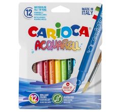 Набор фломастеров Carioca Acquarell 12 цв.