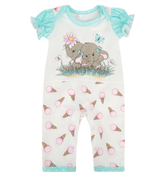 Комбинезон Leader Kids Розовый слон