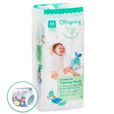Трусики-подгузники Offspring Рыбки р. M (6-11 кг) шт.