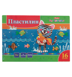 Набор пластилина мягкий Hatber Ушастики