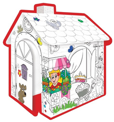 Домик-раскраска MochToys 78х68х99 см