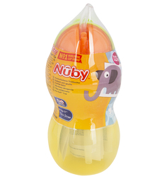 Поильник Nuby с трубочкой