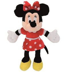 Мягкая игрушка Nicotoy Минни Маус в красном платье 25 см