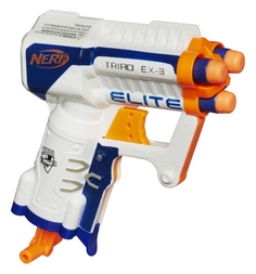 Бластер Nerf Elite Элит Триад белый