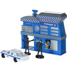 Игровой набор Технопарк Полицейская часть 7.5 см