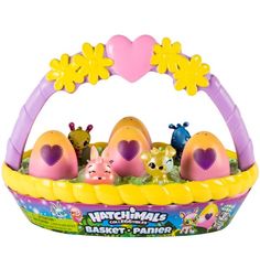 Игровой набор Hatchimals Весенняя корзина