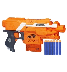 Бластер Nerf Elite Элит Страйф оранжевый