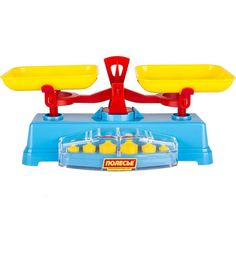 Игровой набор Полесье весы набор продуктов 12 элементов