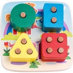 Сортер Деревяшки Животные