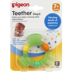 Игрушка прорезыватель Pigeon обучающий, 5.5 см
