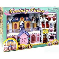 Игровой набор Keenway Fantasy Palace Дворец с каретой 42 см