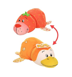 Мягкая игрушка Вывернушки 1Toy Ням-Ням Морской котик-Пингвинчик 35 см