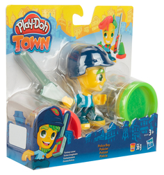 Набор для лепки из пластилина Play-Doh игровой Город. Фигурки Police boy