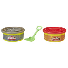 Набор Play-Doh специальной массы для лепки «Wheels» красная+серая