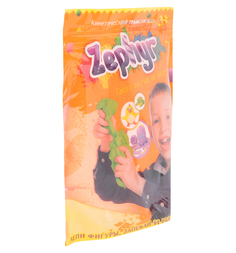 Пластилин кинетический No Name Zephyr оранжевый 0,3 кг