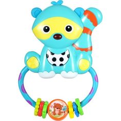 Музыкальная игрушка Жирафики Енот с зеркальцем и светом