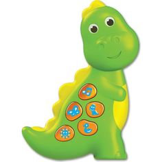 Музыкальная игрушка Азбукварик Чудо-огоньки Динозаврик