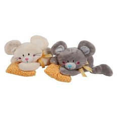 Мягкая игрушка Fluffy Family Мышонок Мики-лежебока 20 см