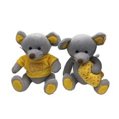 Мягкая игрушка Fluffy Family Мышь Сырник 23 см