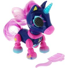 Интерактивная игрушка Zommer «Счастливый Единорог» Midnight