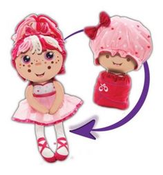 Кукла Вывернушки 1Toy Девчушка-вывернушка Катюшка 38 см
