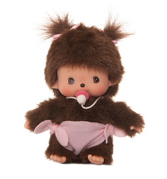 Кукла Monchhichi Bebichhichi Девочка в подгузнике 10 см