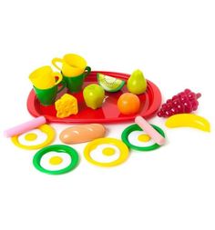 Набор посудки Orion Toys Поднос Завтрак 32 x 22 x 7 см