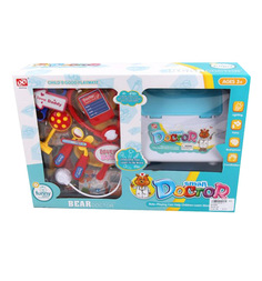 Игровой набор Наша Игрушка Медвежонок-доктор (17 предметов)