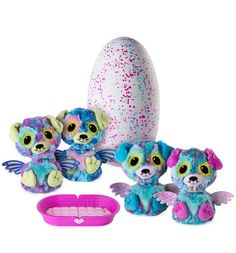 Интерактивная мягкая игрушка Hatchimals Близнецы