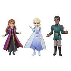 Игровой набор Disney Холодное сердце 2 Frozen «Героиня и друзья» Elza, Anna and Mattias