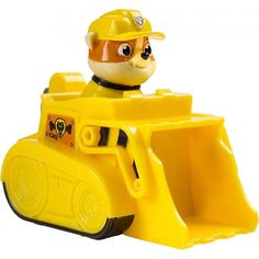 Машинка Paw Patrol классическая со щенком внутри Крепыш
