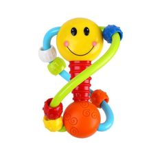 Развивающая игрушка Жирафики Смайлик, 9 х 15 см