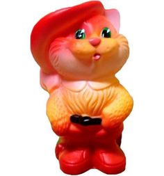 Игрушка для ванны Огонек Кот в сапогах 12 см ОГОНЕК.
