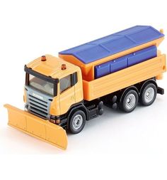Металлическая модель Siku Scania - Снегоуборочная машина 11 см