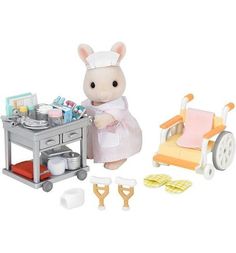 Игровой набор Sylvanian Families Медсесетра с аксессуарами