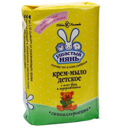 Мыло Ушастый Нянь с алоэ, с рождения