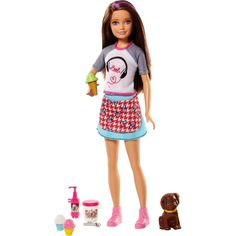 Кукла Barbie Сестры и щенки Skipper 29 см