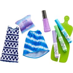 Игровой набор Barbie Crayola Сделай моду сам
