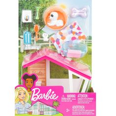 Набор мебели для кукол Barbie Отдых дома Для собачки