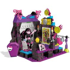 Игровой набор Mega Bloks Monster High Фантастический фото день, 164 дет.