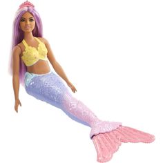 Кукла Barbie Dreamtopia Русалочка с сиреневыми волосами