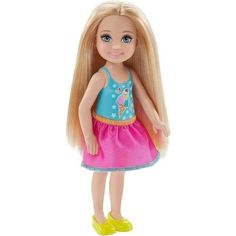 Кукла Barbie Barbie Club Chelsea Блондинка с длинными волосами 13.5 см